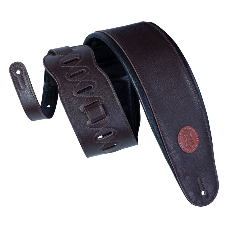 Levys Signature Legacy Series 4 1/2" Wide Leather Guitar Strap
