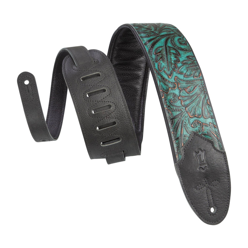 Levys Sundance Series 3" Embossed Leather Guitar Strap
