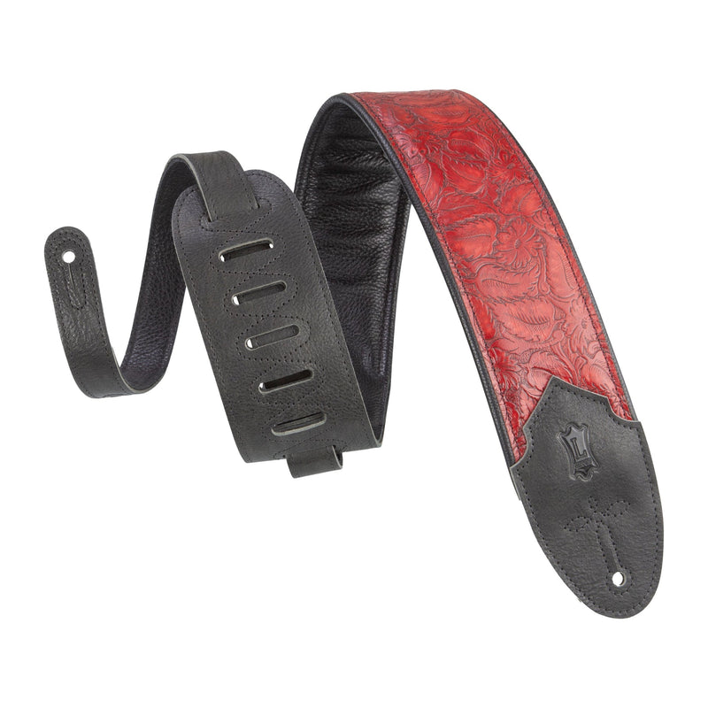Levys Sundance Series 3" Embossed Leather Guitar Strap
