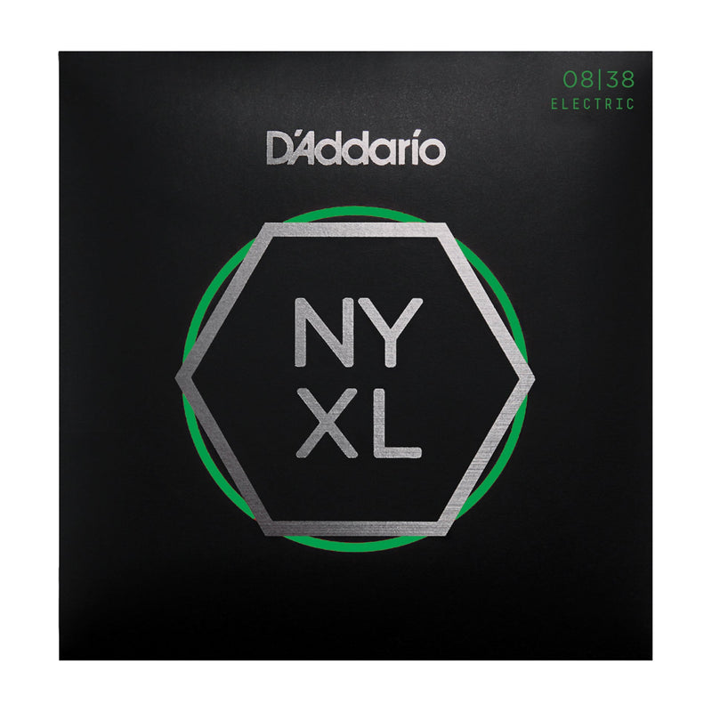 D'Addario NYXL0838 Nickel Wound, Extra Super Light, 08-38 - Tarpley Music Company, Inc.