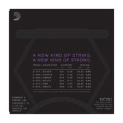 D'Addario NYXL1149 Nickel Wound Electric Guitar Strings, Medium, 11-49 - Tarpley Music Company, Inc.