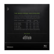 D'Addario NYXL45105, Set Long Scale, Light Top / Med Bottom, 45-105 - Tarpley Music Company, Inc.
