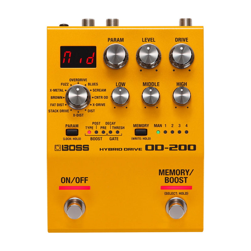 BOSS OD-200 Hybrid Drive Pedal