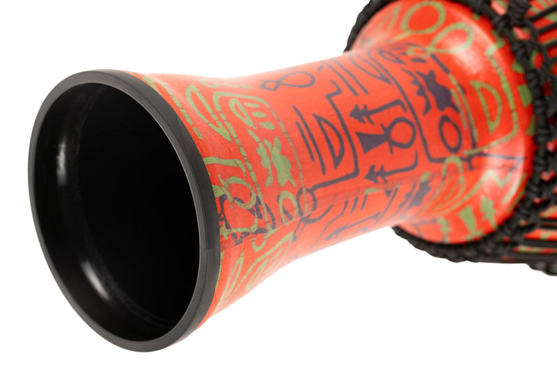 Meinl Travel Series Djembe - 12" Synthetic Head Pharaoh's Script Finish