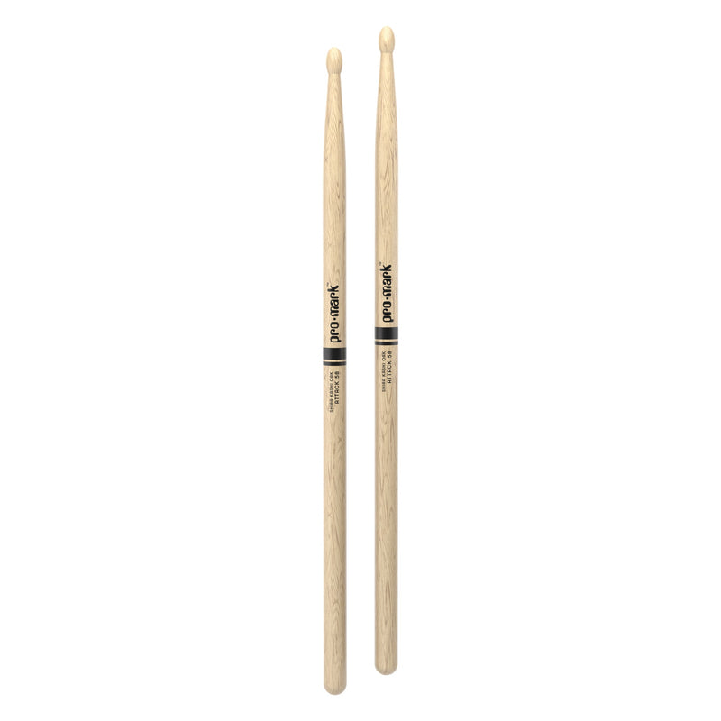 ProMark PW5BW Classic Attack 5B Shira Kashi Oak Drumstick - Oval Wood Tip
