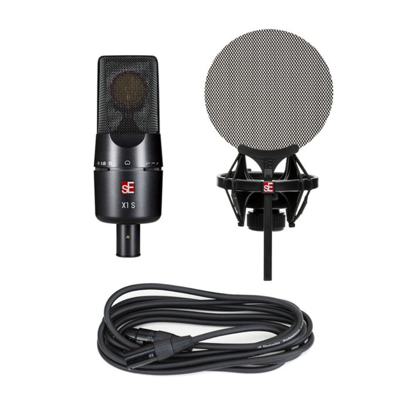 sE Electronics X1 S Large Diaphragm Condenser Microphone Vocal Pack
