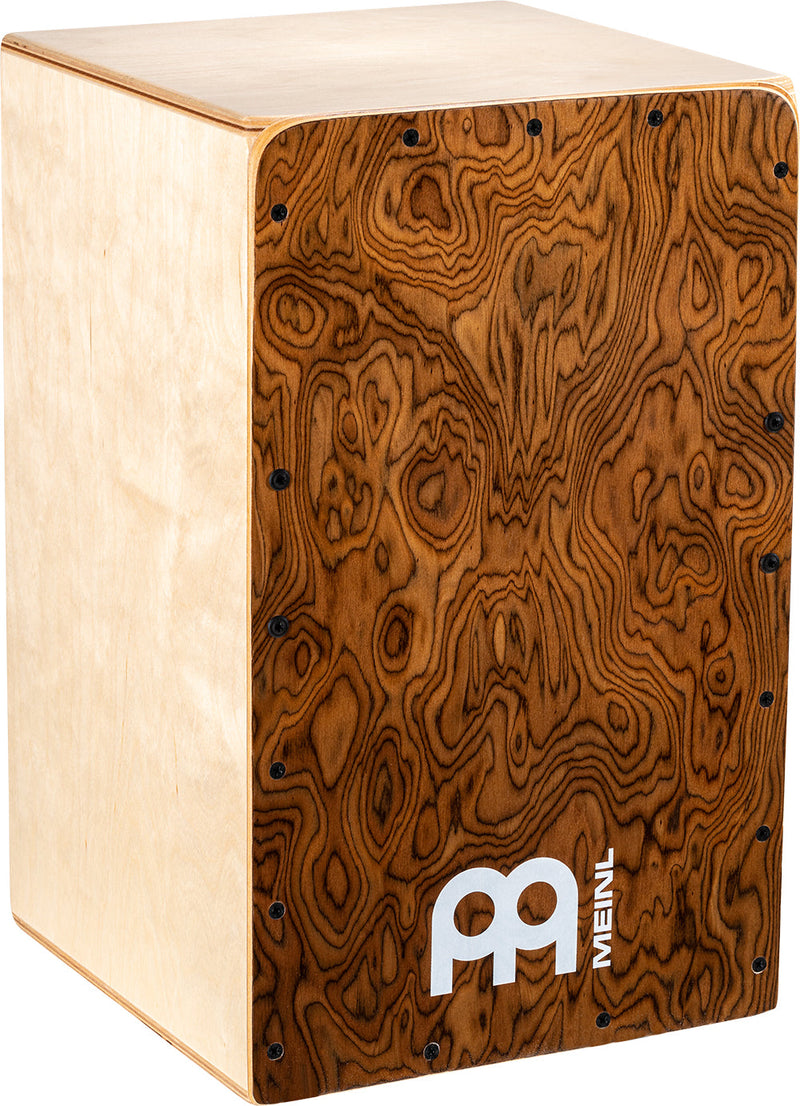 Meinl Snarecraft 100 Series Cajon - Burl Wood