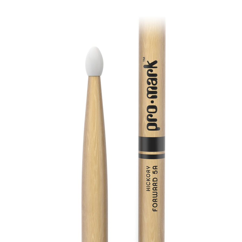 ProMark TX5AN Classic Forward 5A Hickory Drumstick - Oval Nylon Tip