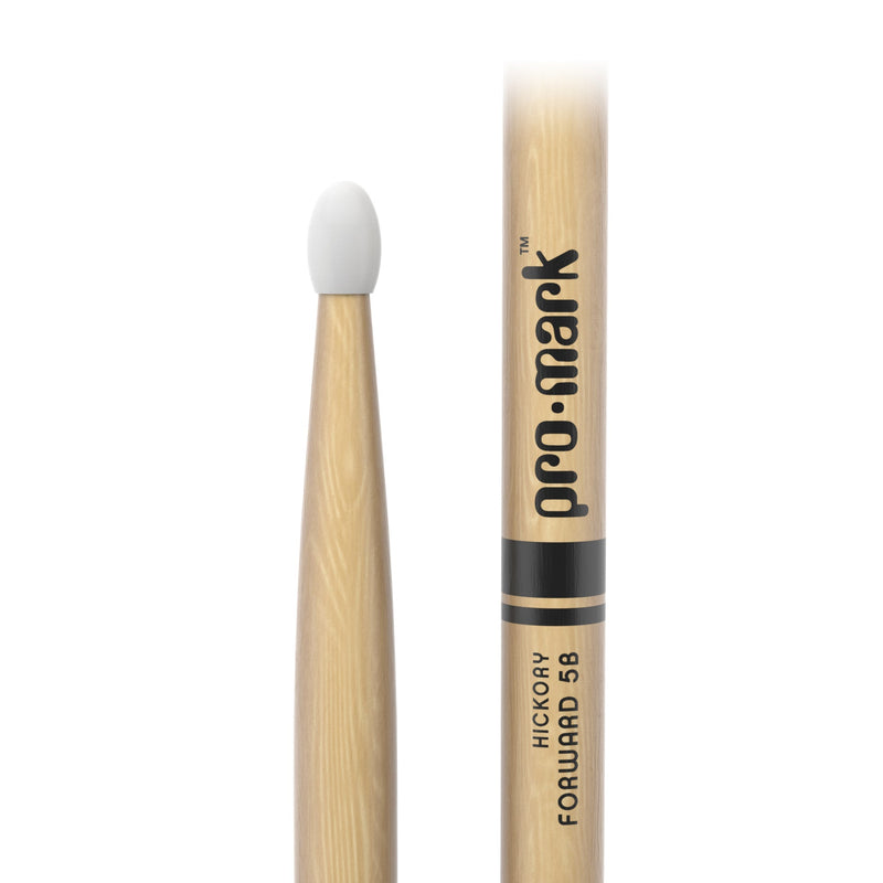 ProMark TX5BN Classic Forward 5B Hickory Drumstick - Oval Nylon Tip
