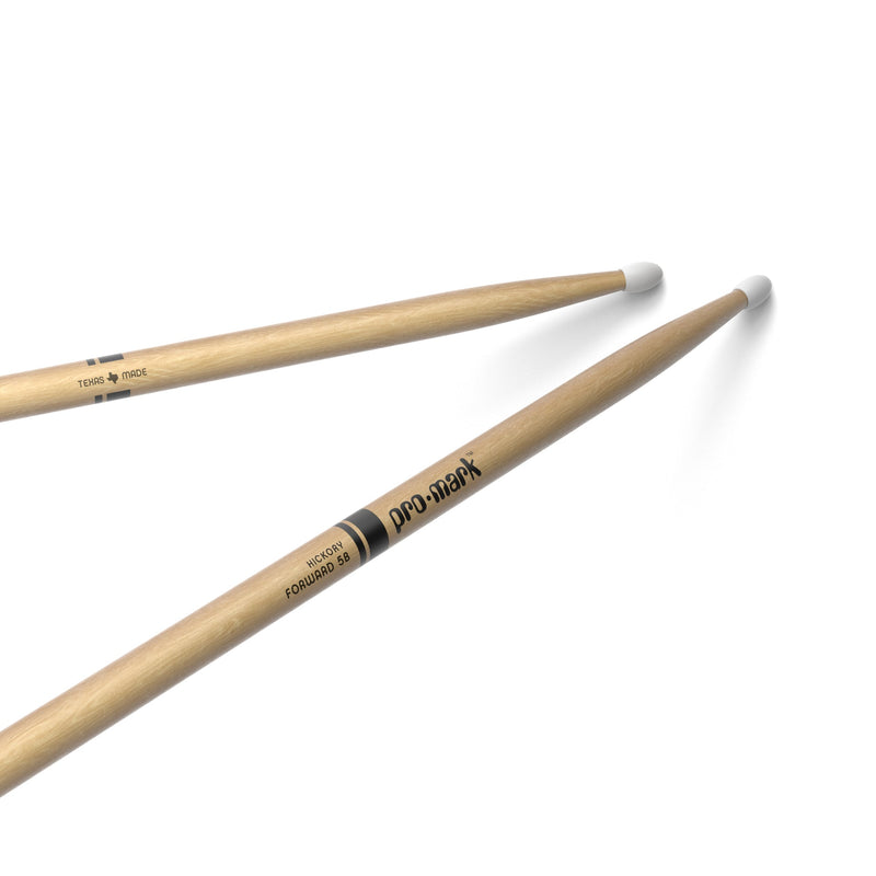 ProMark TX5BN Classic Forward 5B Hickory Drumstick - Oval Nylon Tip