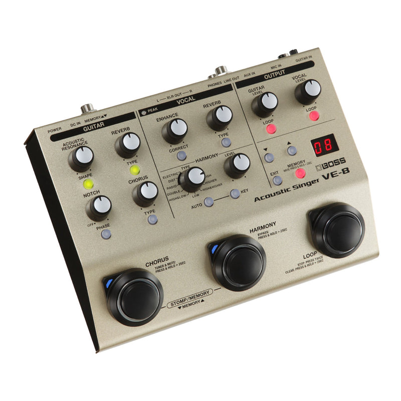 BOSS VE-8 Acoustic Singer